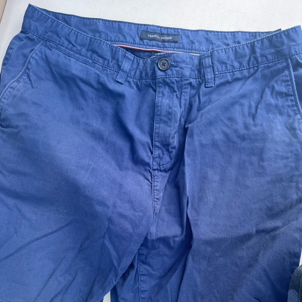 tommy hilfiger blue shorts
